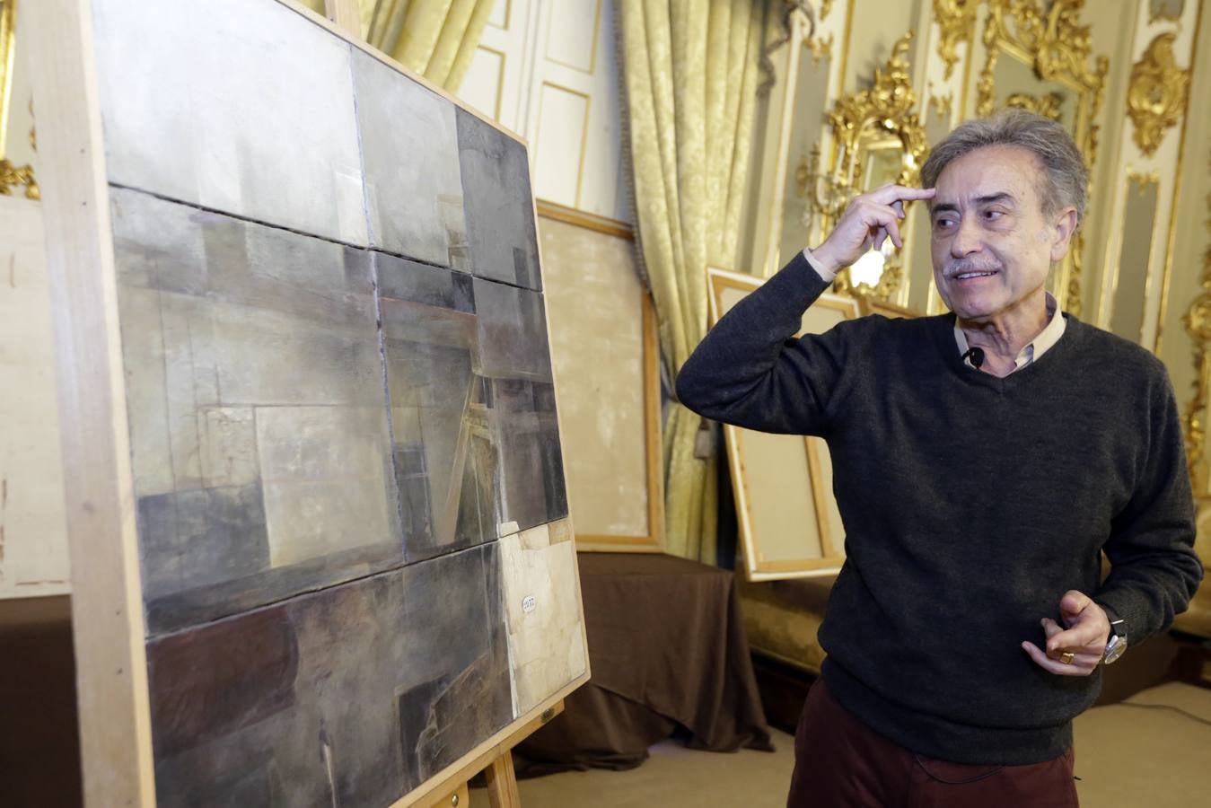 Pedro cano repasa su vida con siete obras