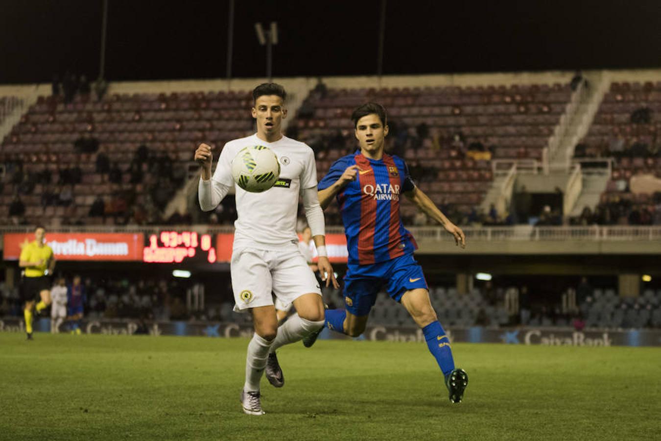 Las imágenes del Barcelona B - Hércules