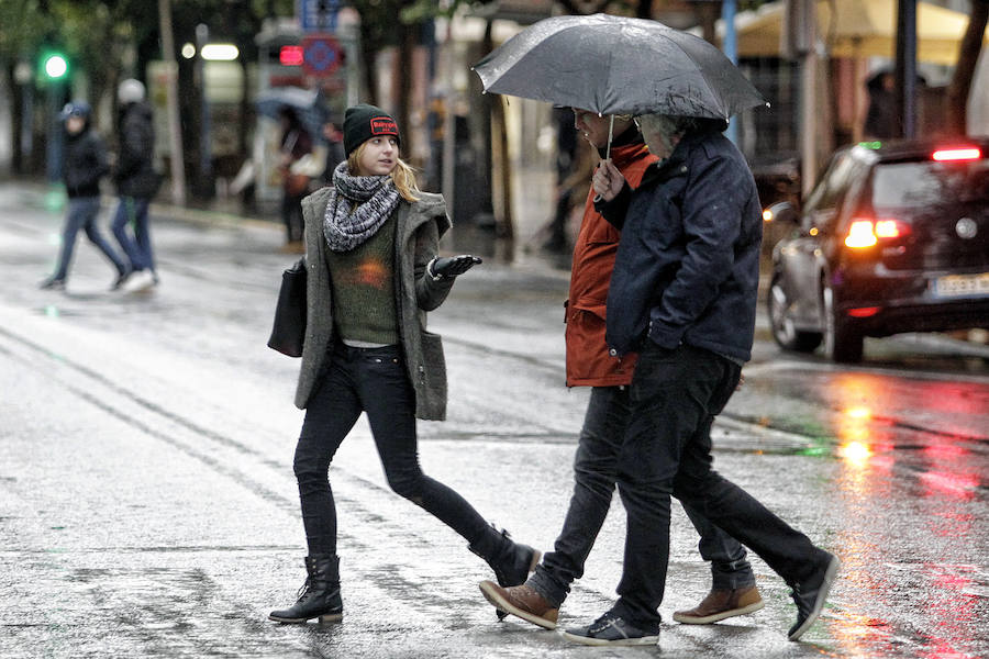 Grandes lluvias en la provincia