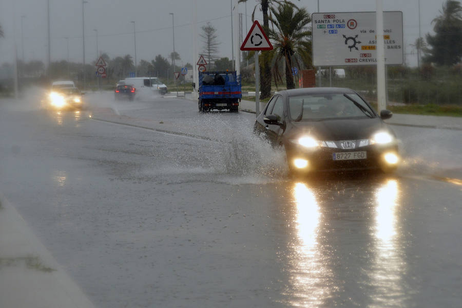 Grandes lluvias en la provincia