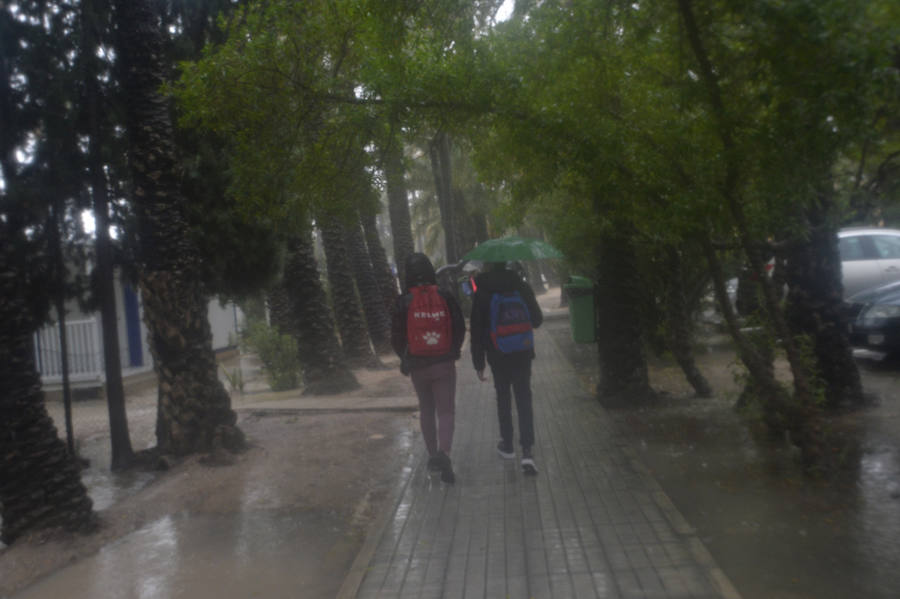 Grandes lluvias en la provincia