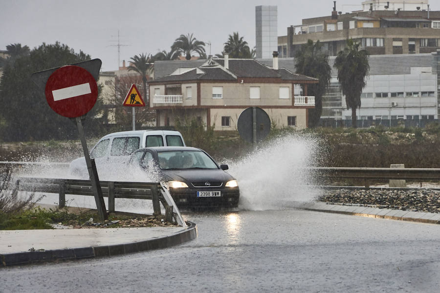 Grandes lluvias en la provincia