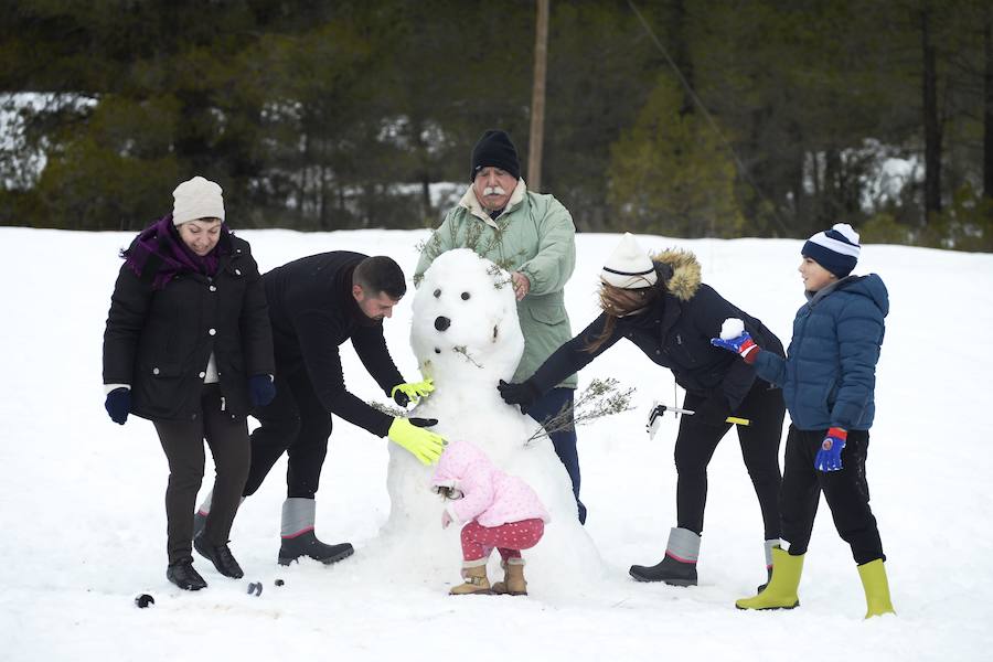 Apurando el fin de semana para disfrutar de la nieve