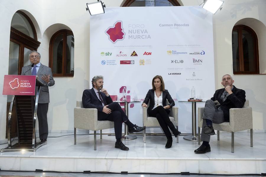 Carmen Posadas, en el Foro Nueva Murcia