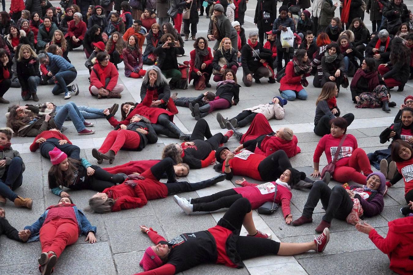 Bailando contra la violencia