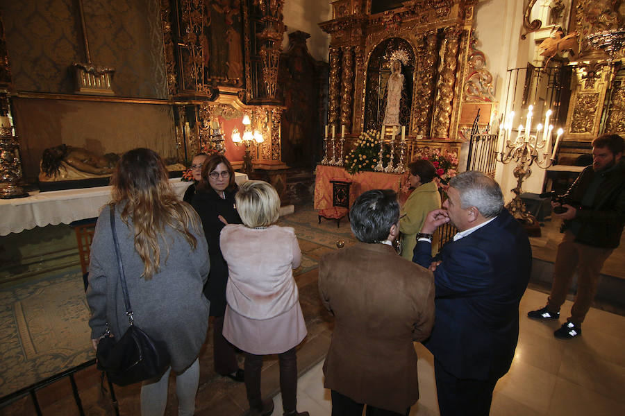 Inauguración de la exposición de La Dolorosa en Lorca