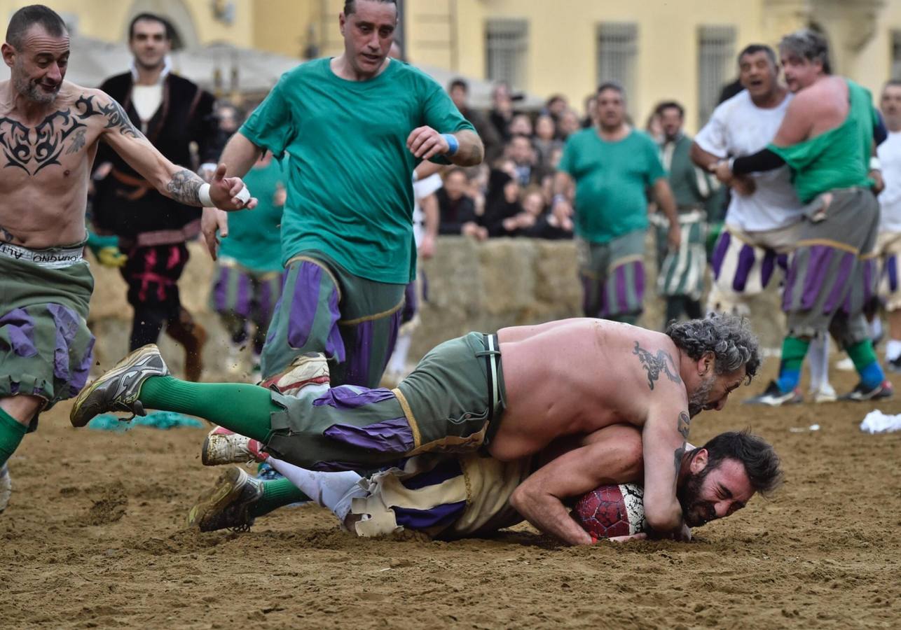 Una pachanga de fútbol primitivo