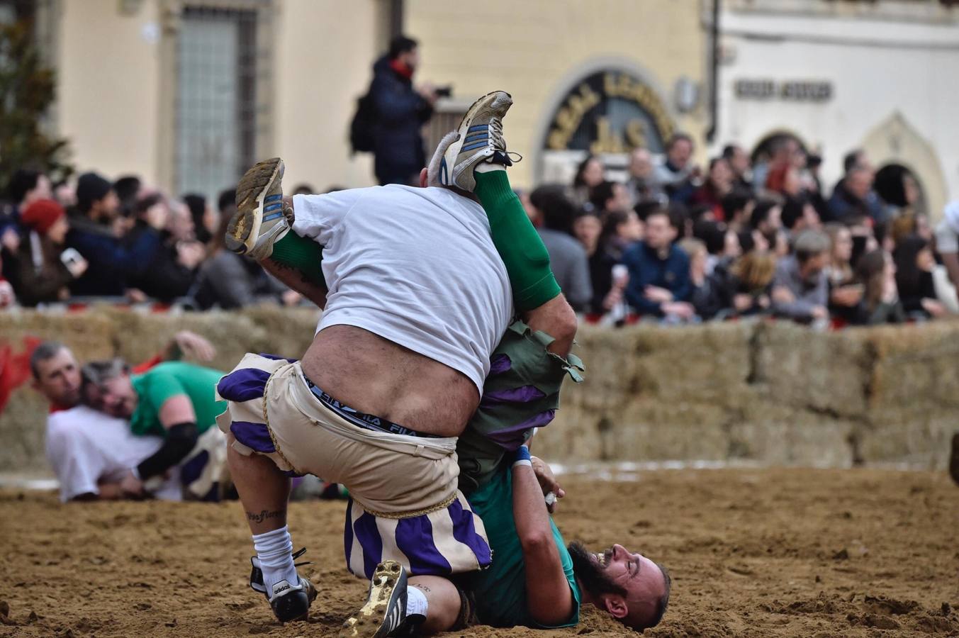 Una pachanga de fútbol primitivo