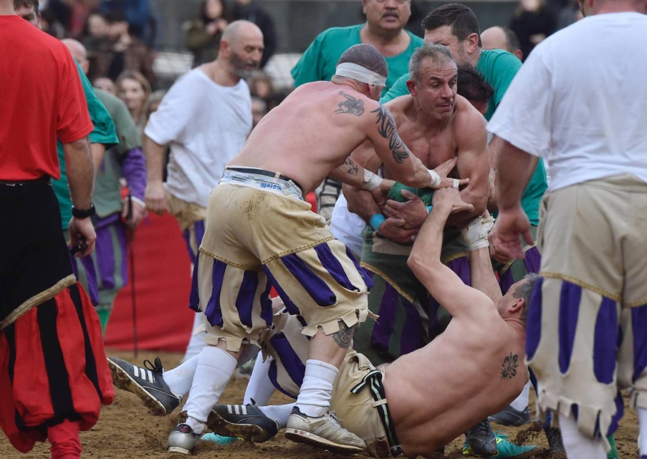 Una pachanga de fútbol primitivo