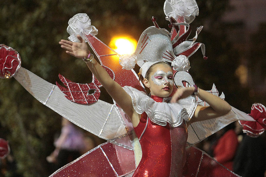 &#039;Glamour&#039; carnavalero en Cartagena
