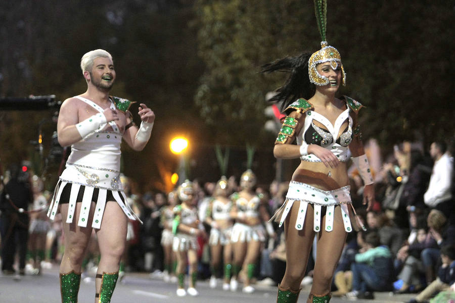 &#039;Glamour&#039; carnavalero en Cartagena