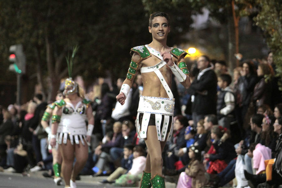 &#039;Glamour&#039; carnavalero en Cartagena