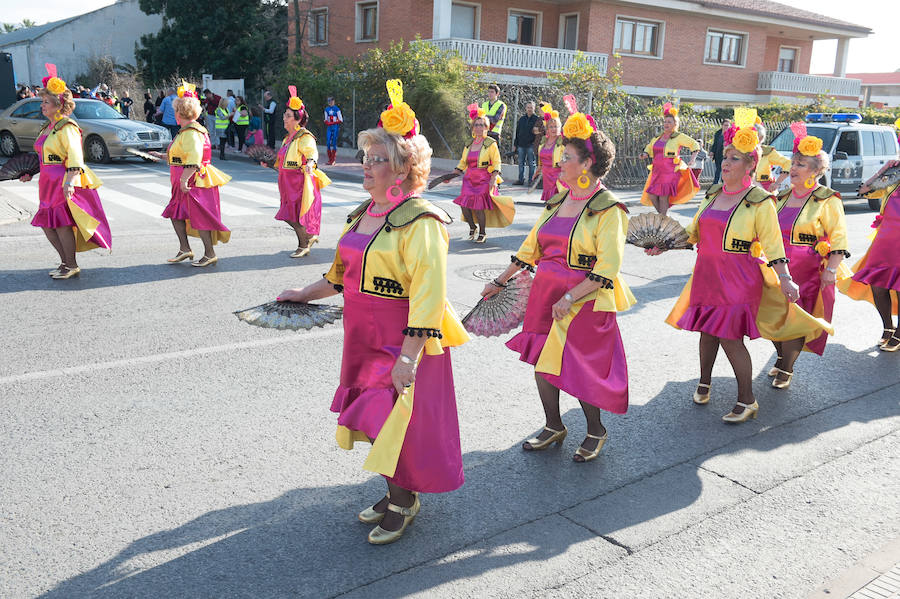 Máscaras y mucho color por las calles de Puente Tocinos