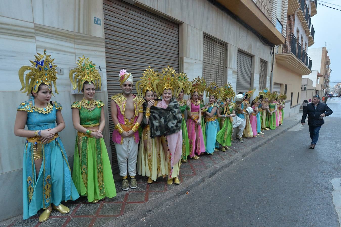 Don Carnal no puede con la lluvia