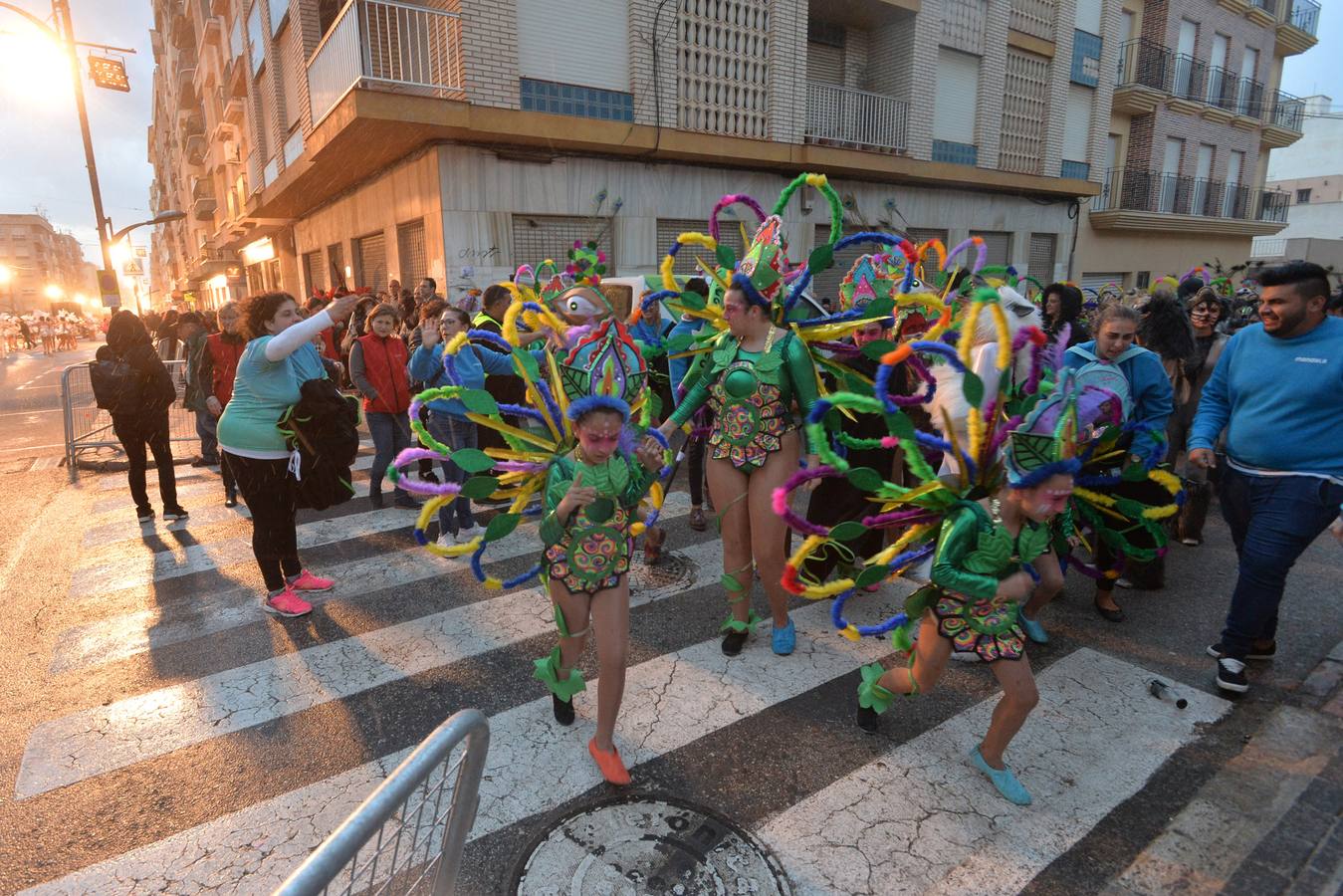 Don Carnal no puede con la lluvia