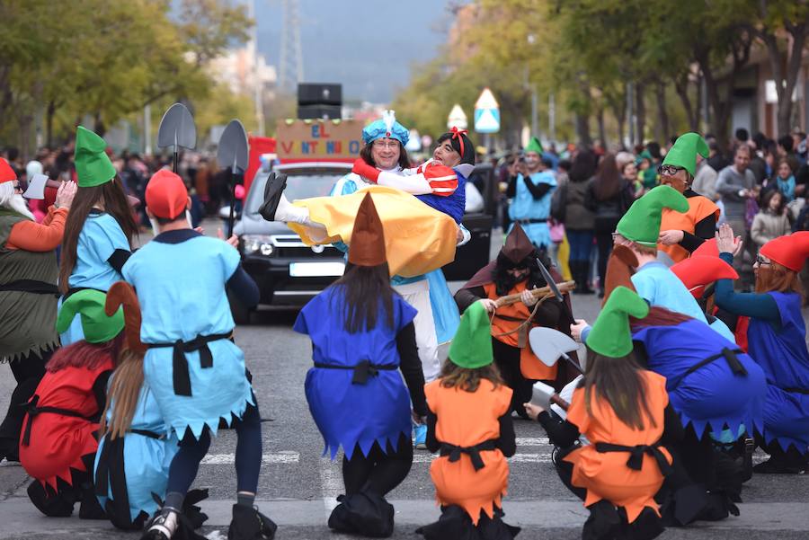 El Palmar también celebró su carnaval.