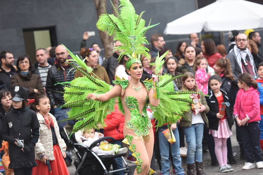 El Palmar también celebró su carnaval.
