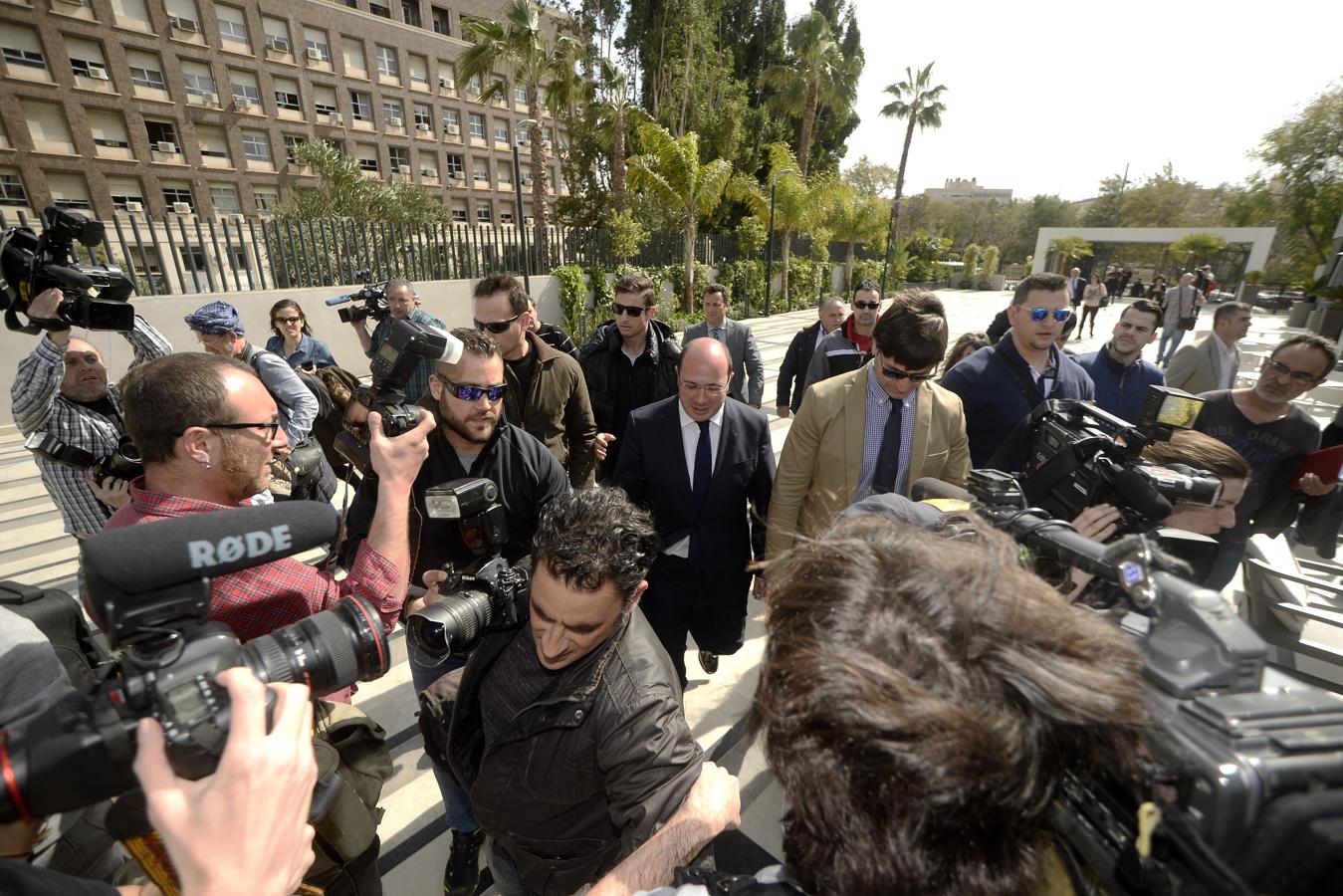 Las mejores imágenes de la comparencia de PAS en el TSJ