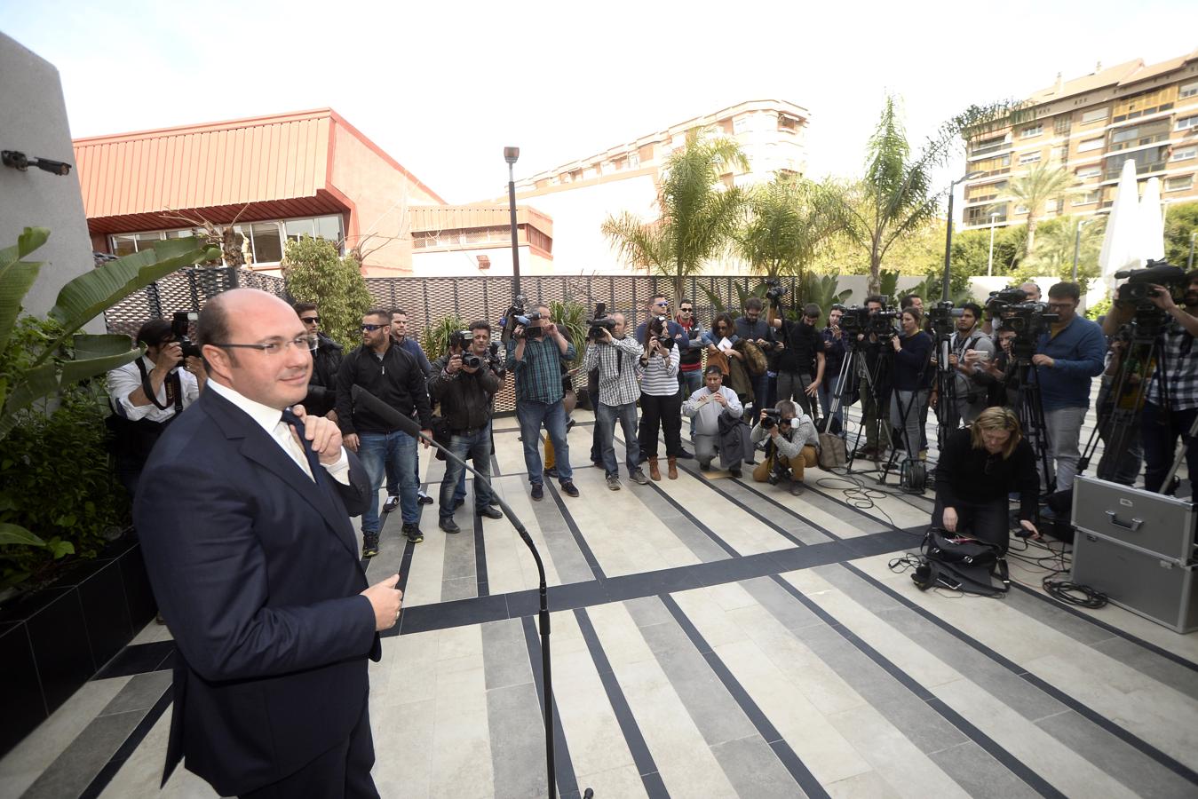 Las mejores imágenes de la comparencia de PAS en el TSJ