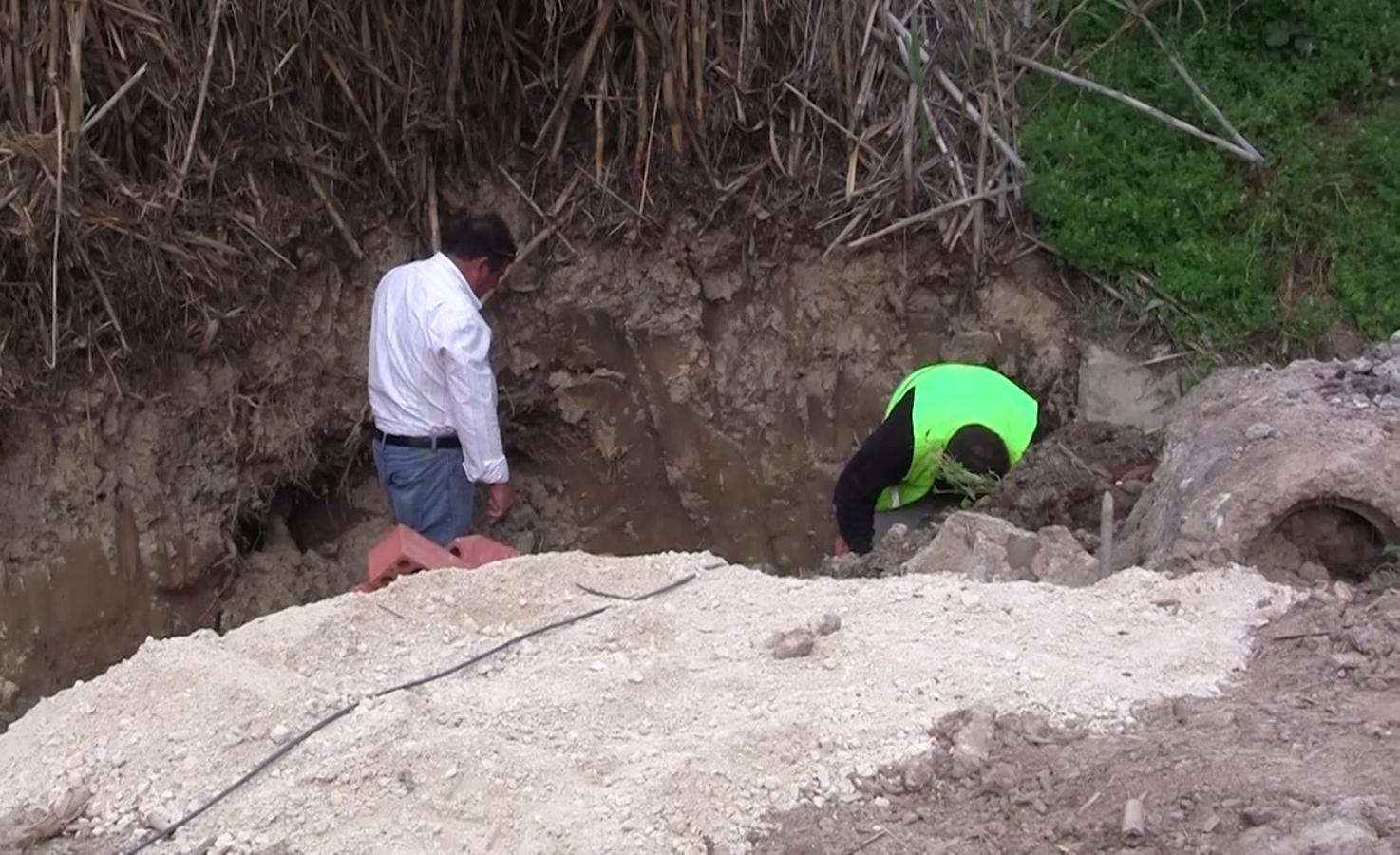 Ramal de la acequia Benavía en La Raya.