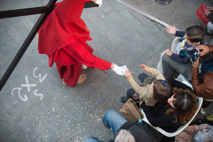 Sabado de Pasión en Murcia: Procesión de la Caridad