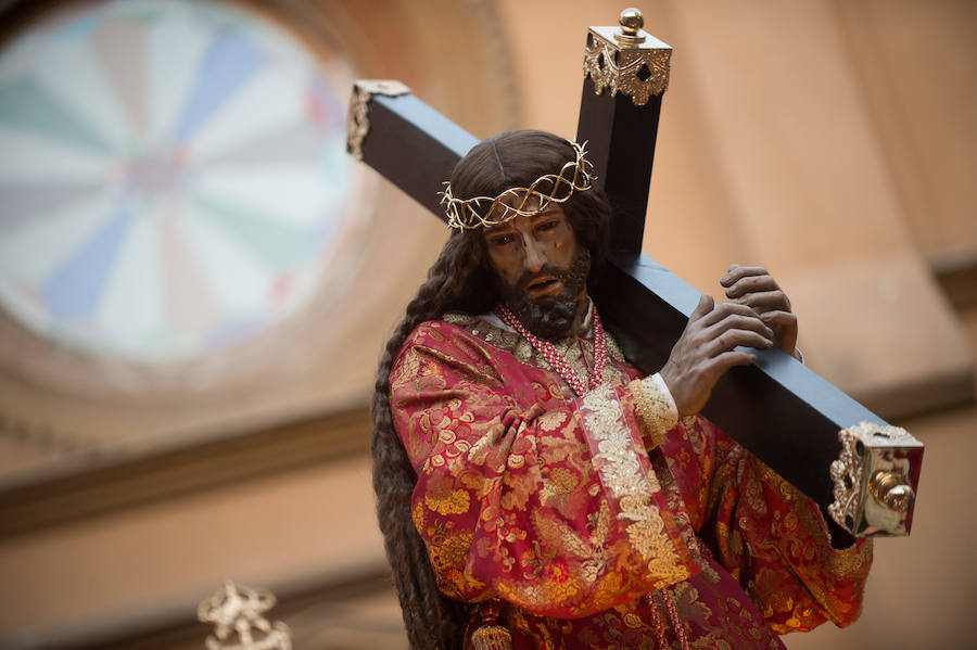 Sabado de Pasión en Murcia: Procesión de la Caridad