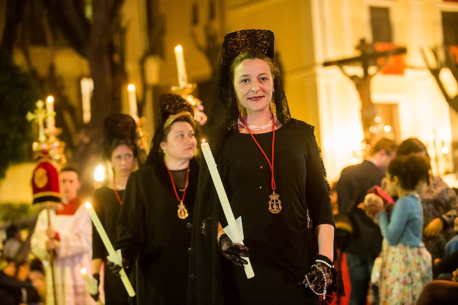 Sabado de Pasión en Murcia: Procesión de la Caridad