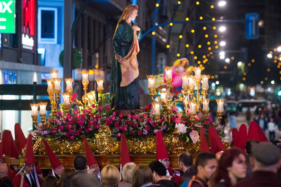 Sabado de Pasión en Murcia: Procesión de la Caridad