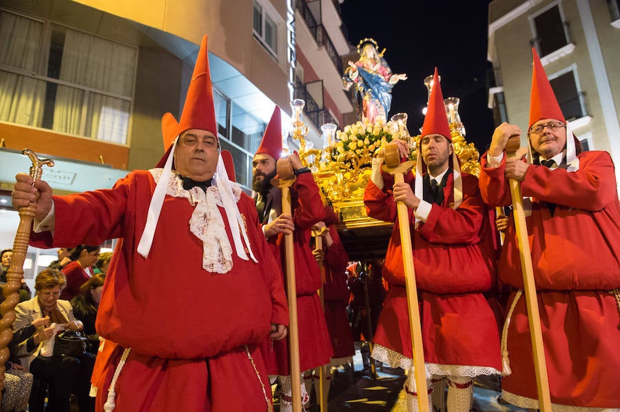 Sabado de Pasión en Murcia: Procesión de la Caridad