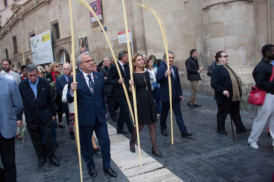 Domingo de Ramos en Murcia: Bendición de las palmas