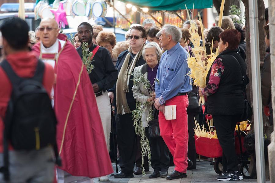 Domingo de Ramos en Murcia: Bendición de las palmas