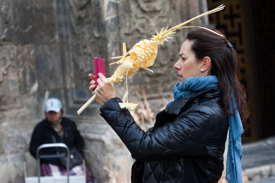 Domingo de Ramos en Murcia: Bendición de las palmas