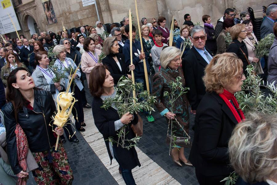 Domingo de Ramos en Murcia: Bendición de las palmas