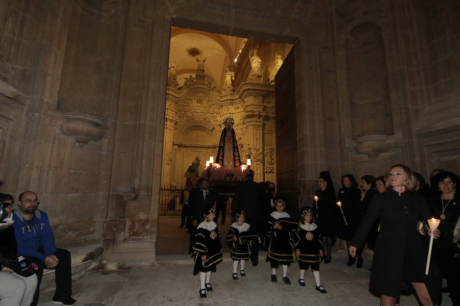 Sábado de Pasión en Lorca: Procesión de la Soledad