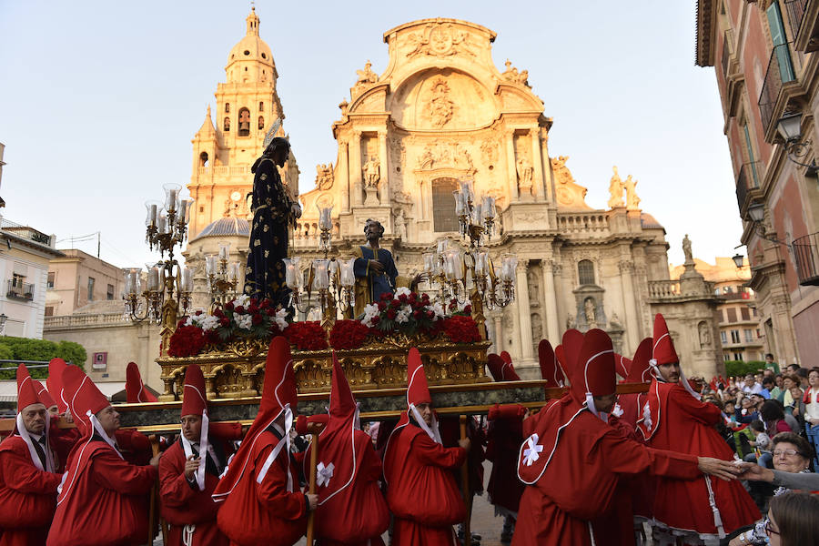 Miércoles Santo en Murcia: La procesión de los &#039;coloraos&#039;