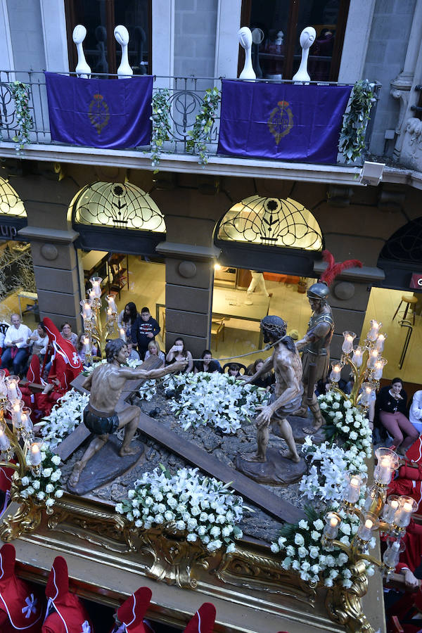 Miércoles Santo en Murcia: La procesión de los &#039;coloraos&#039;