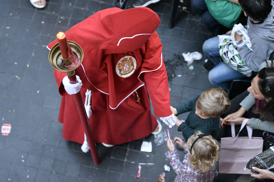 Miércoles Santo en Murcia: La procesión de los &#039;coloraos&#039;