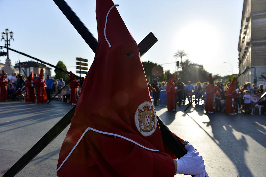 Miércoles Santo en Murcia: La procesión de los &#039;coloraos&#039;