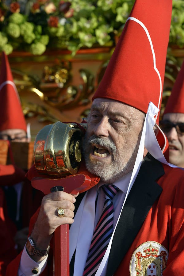 Miércoles Santo en Murcia: La procesión de los &#039;coloraos&#039;