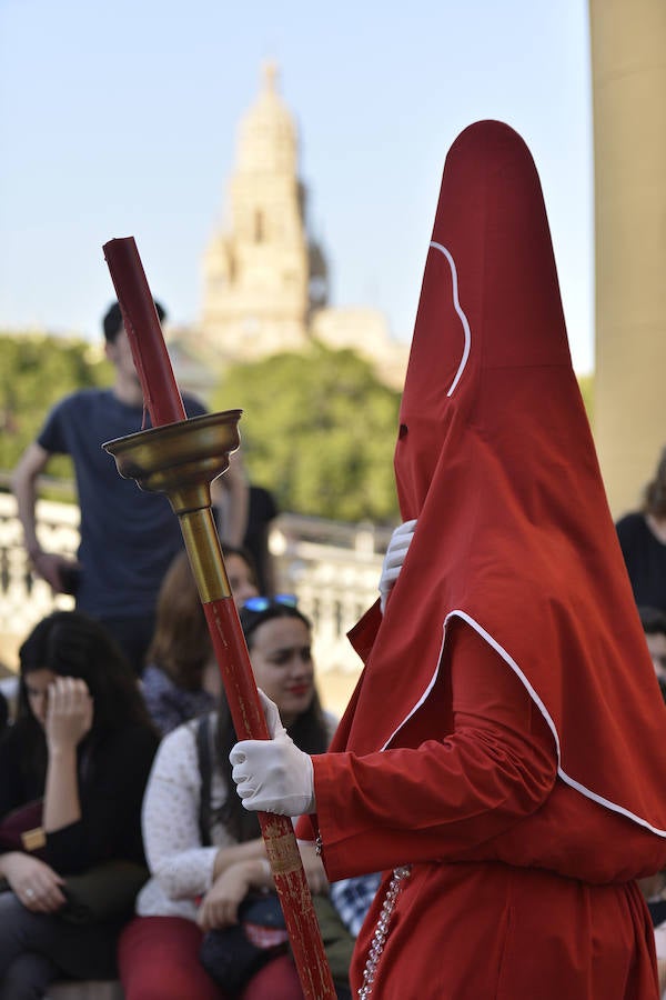 Miércoles Santo en Murcia: La procesión de los &#039;coloraos&#039;