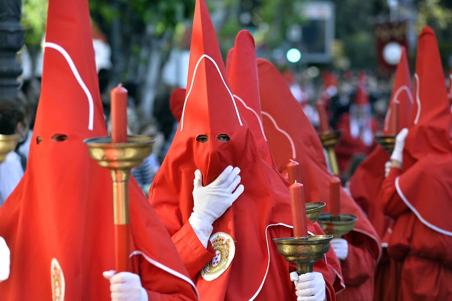 Miércoles Santo en Murcia: La procesión de los &#039;coloraos&#039;