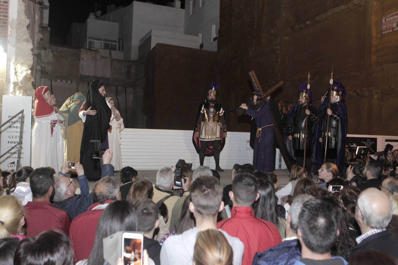 Vía Crucis viviente en Lorca