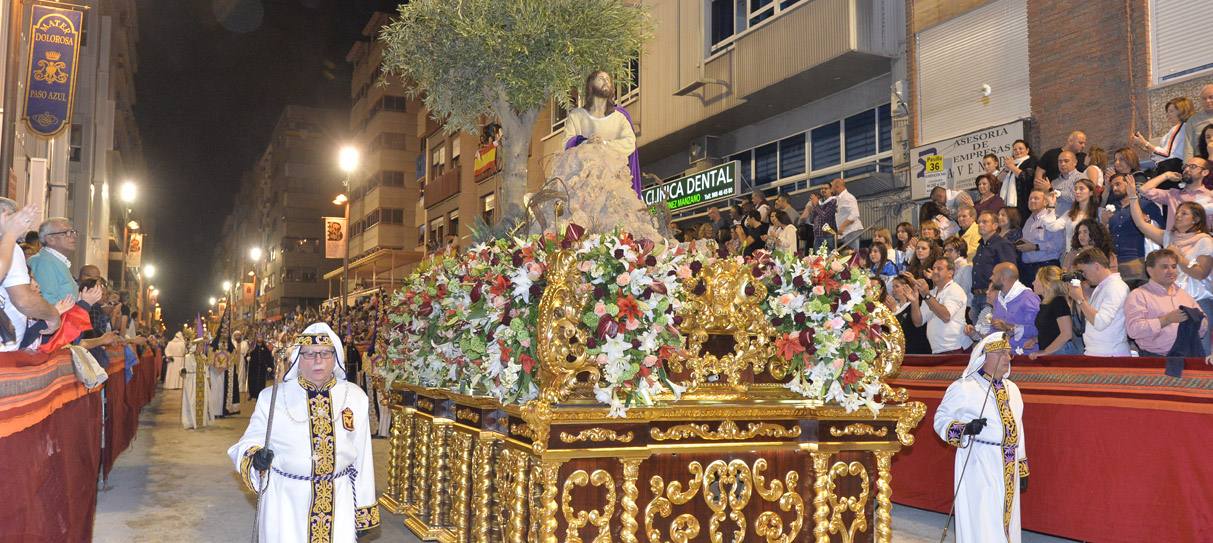 Primer desfile bíblico pasional de Lorca