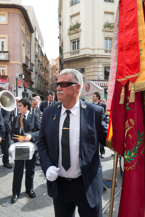 Nuestra Señora del Rosario emociona en las calles de Murcia