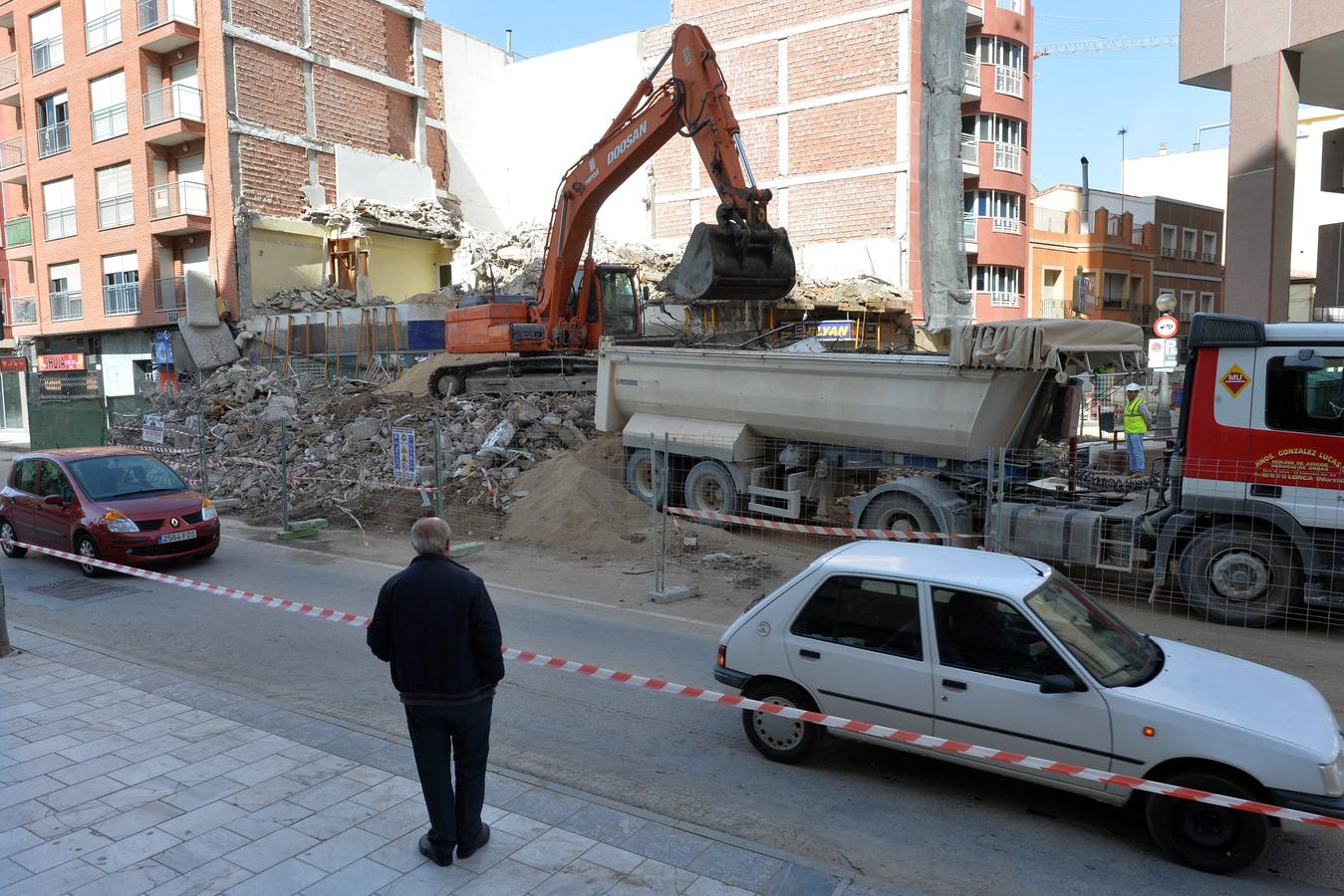 La penúltima demolición del terremoto del terremoto de Lorca