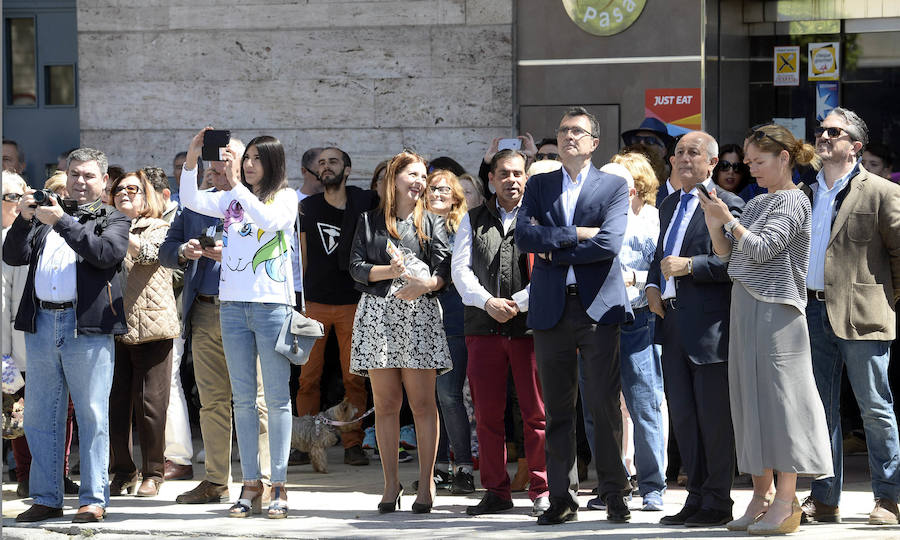 Kobra finaliza el grafiti de Salvador Dalí