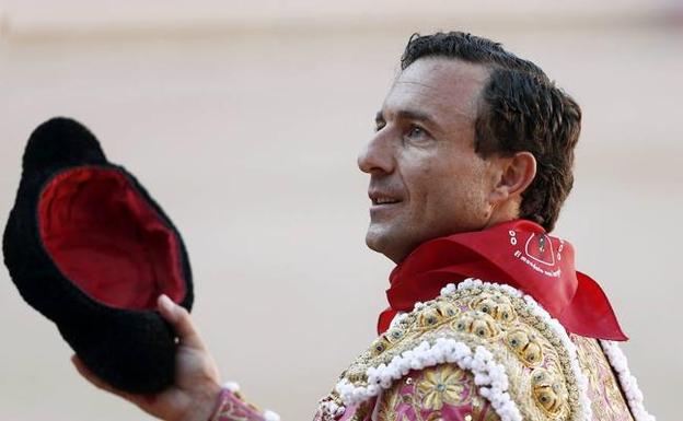 Rafaelillo durante una corrida de toros. 