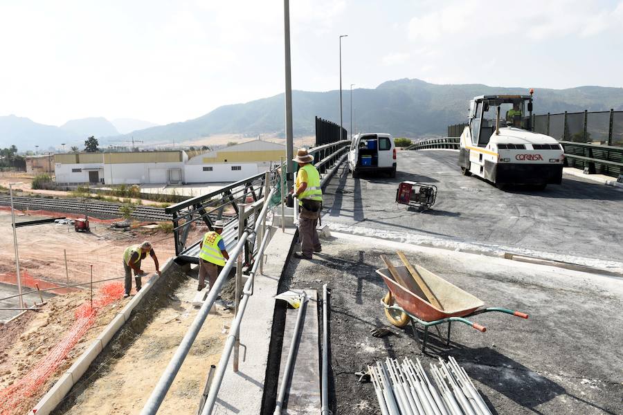 En los próximos días acabarán el asfaltado y realizarán las pruebas de carga, y más adelante se contratarán las obras del tanque de tormentas