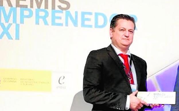 José Luis Torregrosa, de Alpha Spirit, compañía ganadora del premio Emprendedor XXI en 2015.