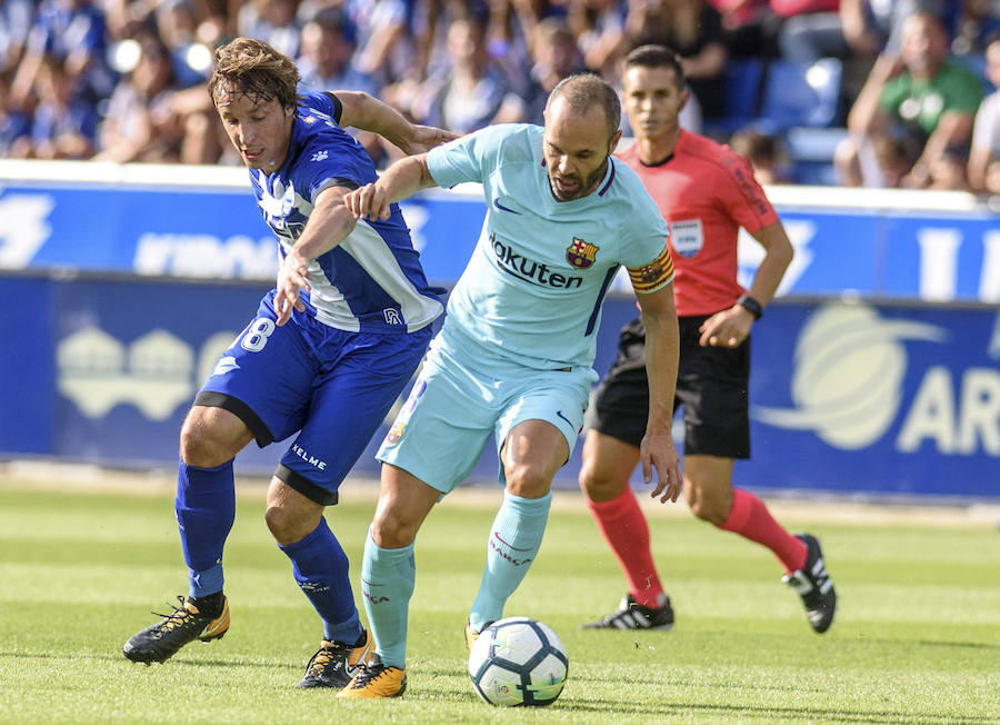 El conjunto de Valverde se llevó la victoria a domicilio en Vitoria por 0-2.